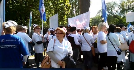 #dziejesiewpolsce: protest pielęgniarek