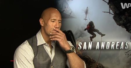 Dwayne Johnson o radzeniu sobie w obliczu zagrożenia