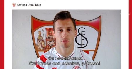 Krychowiak prosi polskich kibiców o wsparcie