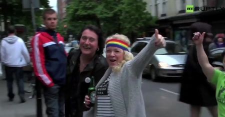 Radość irlandzkich homoseksualistów