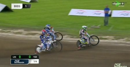 Skrót meczu Unia Leszno - KS Toruń