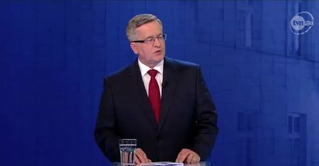 Duda do Komorowskiego w TVN24: kotylionik i balonik