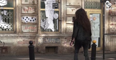 Michał Szpak na obiedzie z kolegą