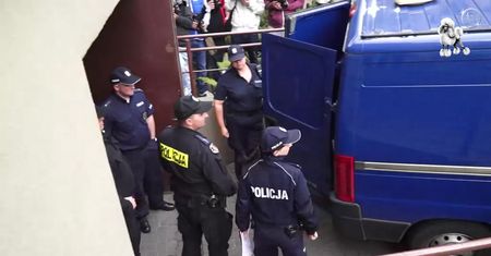 Smutny Dariusz K. na sali rozpraw