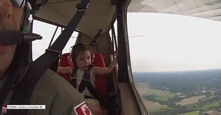 Bezcenne chwile córki z tatą-pilotem
