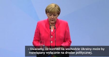 Merkel na szczycie G7