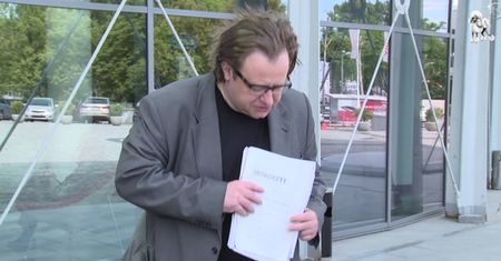 Odchudzony Olaf Lubaszenko
