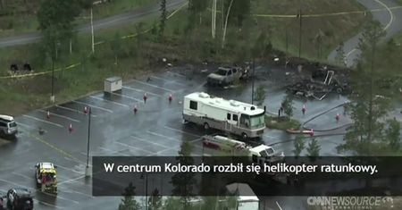 Katastrofa śmigłowca ratunkowego w Kolorado