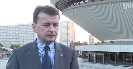 Mariusz Błaszczak na konwencji programowej PiS w Katowicach