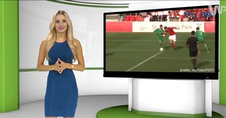 #dziejesiewsporcie: piękny gol piłkarza po udarze