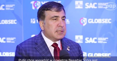 Saakaszwili: upadnie Odessa, upadnie Ukraina