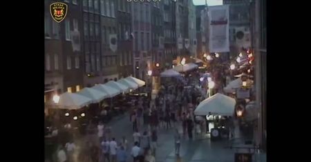Pirat drogowy na Długiej w Gdańsku