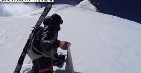 Polak jako pierwszy na świecie zjechał z Broad Peak