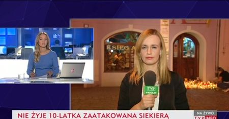 Atak w Kamiennej Górze. Zmarła dziewczynka uderzona siekierą w głowę