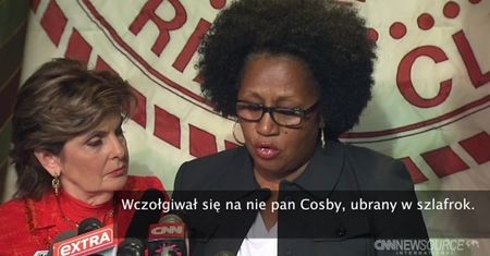 Ofiara Cosby'ego: był jak zwierzę, które na mnie żerowało