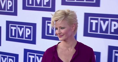 Małgorzata Kożuchowska na prezentacji ramówki TVP