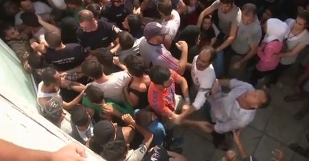 Starcia greckiej policji z imigrantami na wyspie Kos