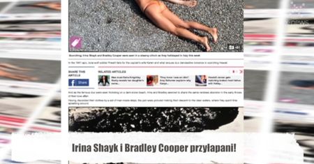 Irina Shayk i Bradley Cooper przyłapani