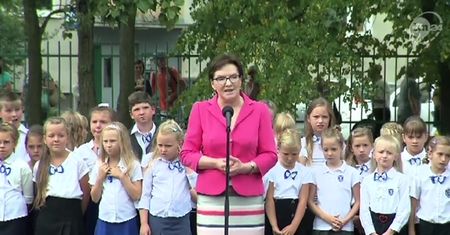 Kopacz do dzieci w podstawówce: zadbałam o to, żebyście nie byli grubaskam