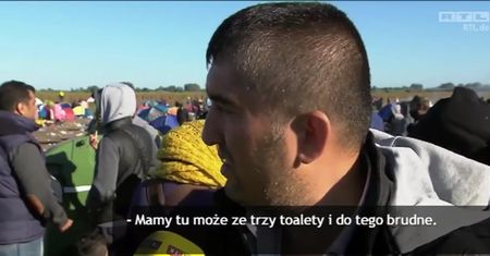 Rośnie napięcie w węgierskim obozie dla uchodźców