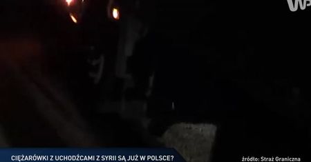 #dziejesięwpolsce: Uchodźcy w polskich ciężarówkach