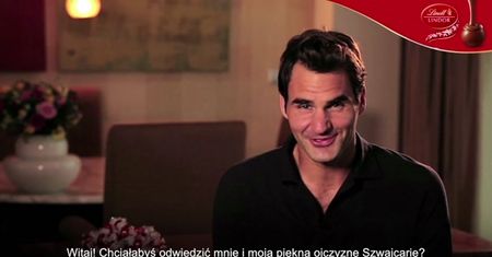Roger Federer łasuchem