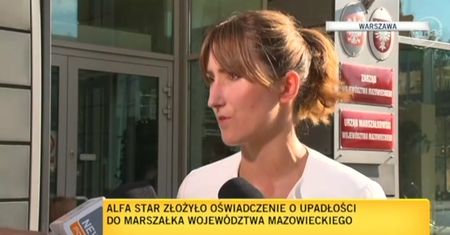 "Nie wiemy, w jakich krajach przebywają klienci Alfa Star"
