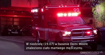 W basenie Demi Moore znaleziono ciało mężczyzny