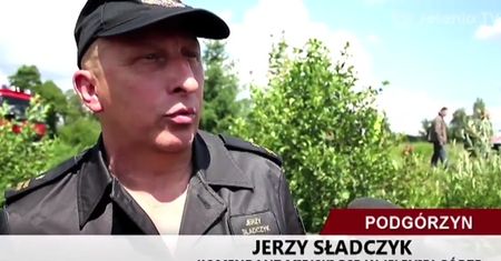 Wypadek autobusu PKS koło Jeleniej Góry