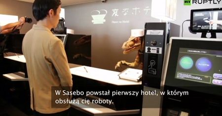 W tym hotelu obsłużą cię roboty
