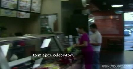 Pitt i Jolie w fast foodzie: przytulali się, całowali