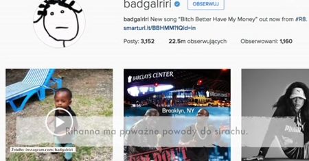Policja ściga stalkera Rihanny. Groził, że jej smiercią