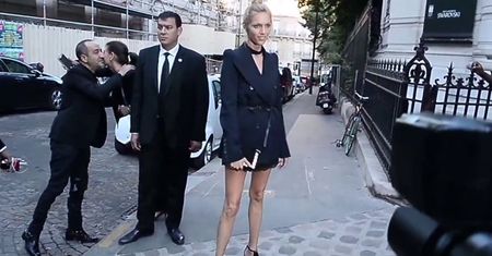 Rubik przed galą Fundacji Vogue w Paryżu