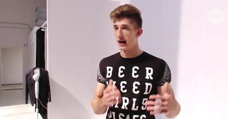 Michał Baryza z "Top Model" wziął udział w nagiej sesji zdjęciowej