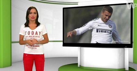 #dziejesiewsporcie: gol i agresywny wybryk Podolskiego