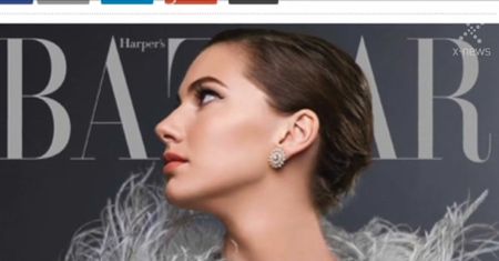 Wnuczka Grace Kelly na okładce "Harper's Bazaar"