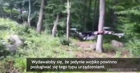 Nastolatek zbudował strzelającego drona