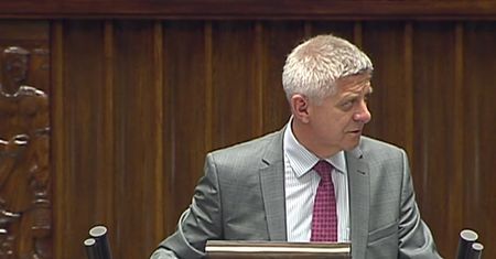 Wystąpienie Marka Belki w sejmie