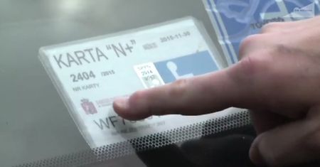 Straż miejska odholowała auto niepełnosprawnego