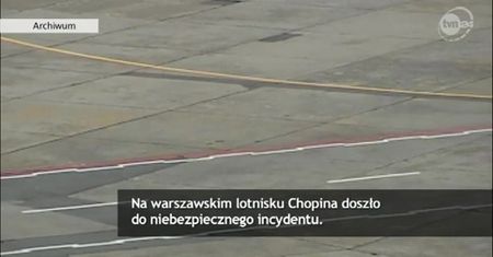 Niebezpieczny incydent z dronem w okolicach lotniska Chopina