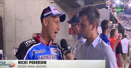 Pedersen: to on mnie popchnął