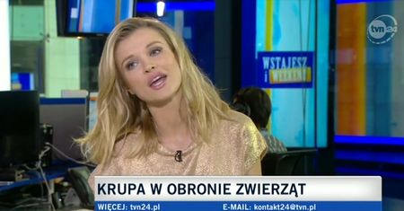 Krupa o nagiej sesji: robię to, by walczyć o zwierzęt
