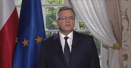 Pożegnalne orędzie Komorowskiego