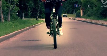 Przejechała samotnie rowerem dookoła Polski