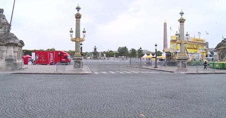Strzały na placu Zgody w Paryżu