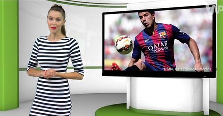 #dziejesiewsporcie: Luis Suarez został bramkarzem