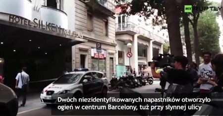 Strzelanina w centrum Barcelony. Ranni trafili do szpitala