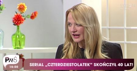 Mirella Kurkowska o roli w "40-latku"