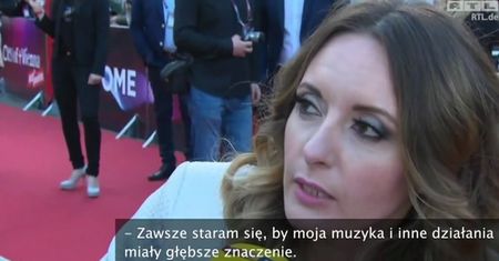 Monika Kuszyńska dla stacji DE RTL