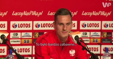 Niemiecki dziennikarz zirytował Arkadiusza Milika. "Co za pytanie!?"